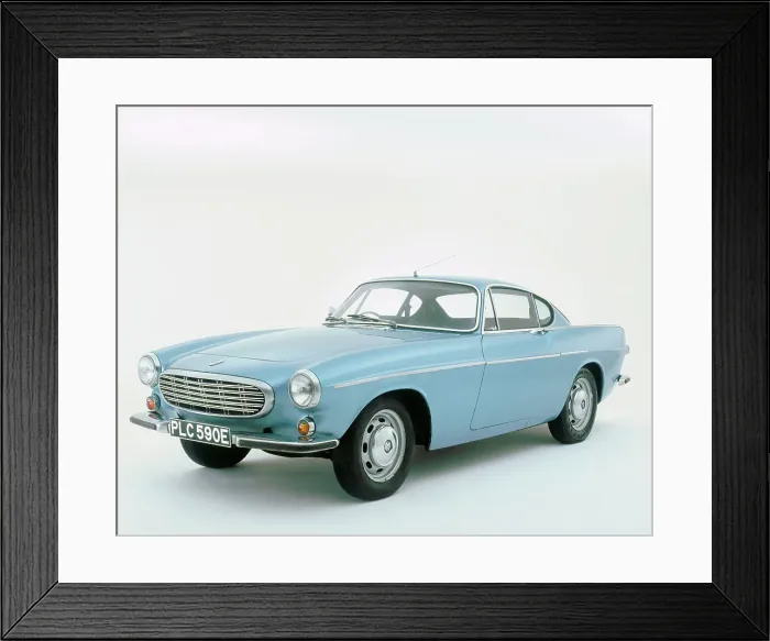 Framed Print : 1967 Volvo 1800 s Framed Print : 1967 Volvo 1800 s