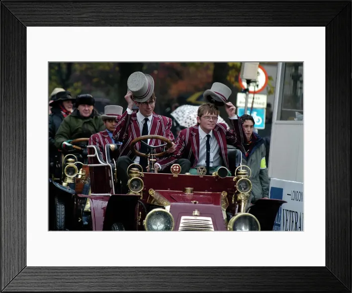 Framed Print : Participants in the 2003 London to Brighton Run Framed Print : Participants in the 2003 London to Brighton Run
