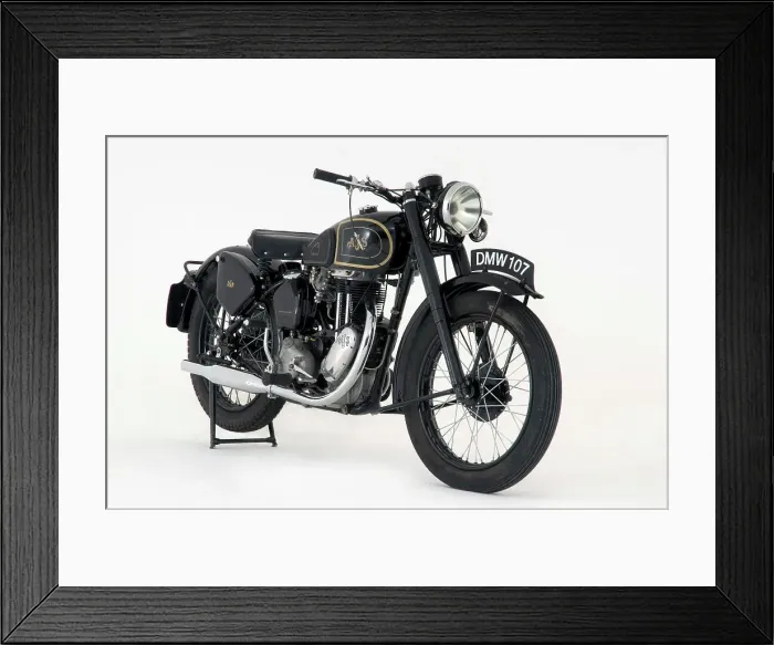 Framed Print : 1946 AJS 16M Framed Print : 1946 AJS 16M