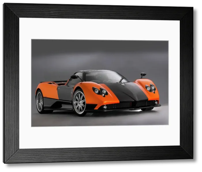 Framed Print : 2007 Pagani Zonda Roadster F Framed Print : 2007 Pagani Zonda Roadster F