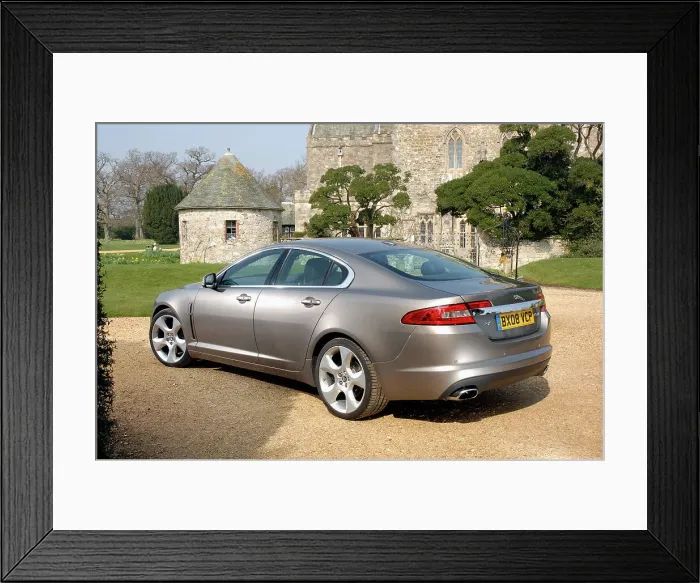 Framed Print : 2008 Jaguar XF SV8 Framed Print : 2008 Jaguar XF SV8
