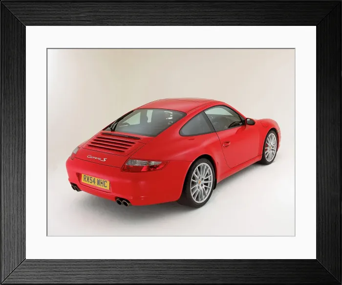 Framed Print : 2004 Porsche 911 Carrera 2s Framed Print : 2004 Porsche 911 Carrera 2s