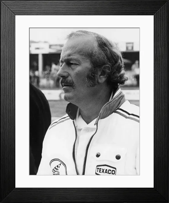 Framed Print : Colin Chapman, 1972 Framed Print : Colin Chapman, 1972