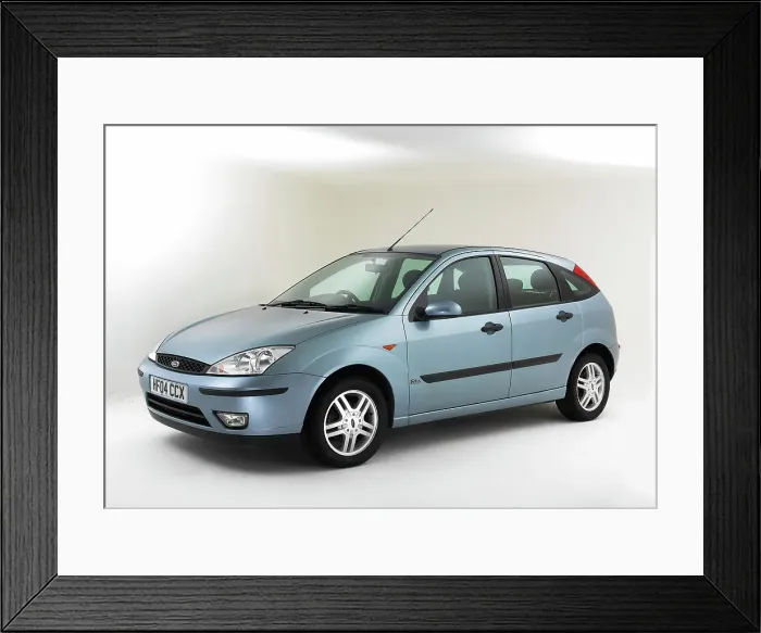 Framed Print : 2004 Ford Focus 1.8 Zetec Framed Print : 2004 Ford Focus 1.8 Zetec