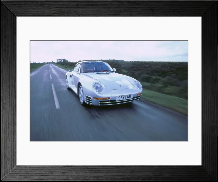 Framed Print : 1988 Porsche 959 Framed Print : 1988 Porsche 959