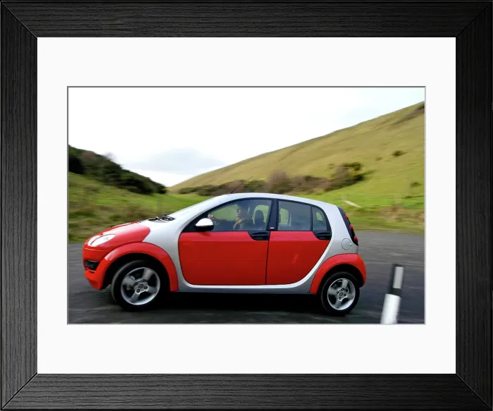 Framed Print : 2004 Smart Forfour Framed Print : 2004 Smart Forfour