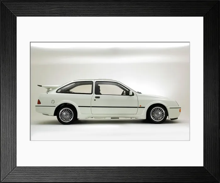 Framed Print : 1986 Ford Sierra RS Cosworth Framed Print : 1986 Ford Sierra RS Cosworth