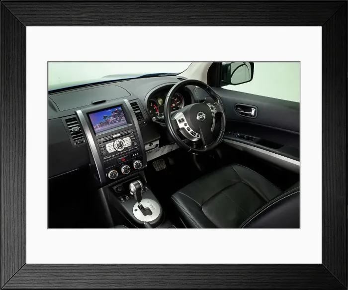 Framed Print : 2009 Nissan X-Trail Framed Print : 2009 Nissan X-Trail
