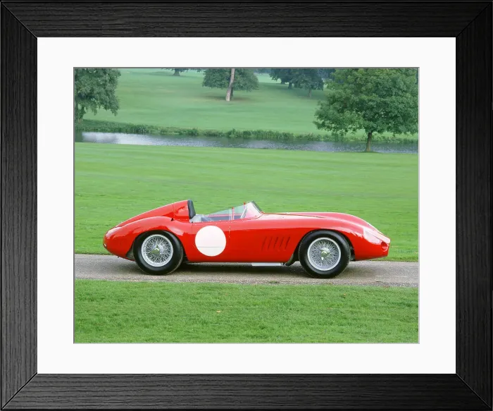 Framed Print : 1956 Maserati 300S Framed Print : 1956 Maserati 300S