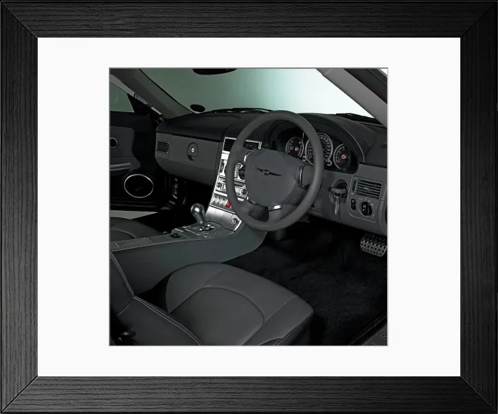 Framed Print : 2004 Chrysler Crossfire Framed Print : 2004 Chrysler Crossfire