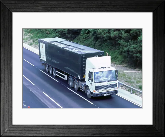Framed Print : 1996 Volvo FL10 Truck Framed Print : 1996 Volvo FL10 Truck