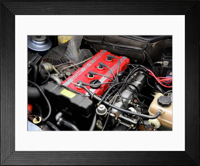 Framed Print : 1987 Ford Sierra RS Cosworth Framed Print : 1987 Ford Sierra RS Cosworth