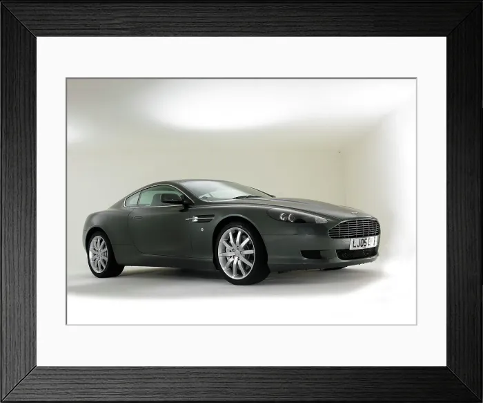 Framed Print : 2005 Aston Martin DB9 Framed Print : 2005 Aston Martin DB9