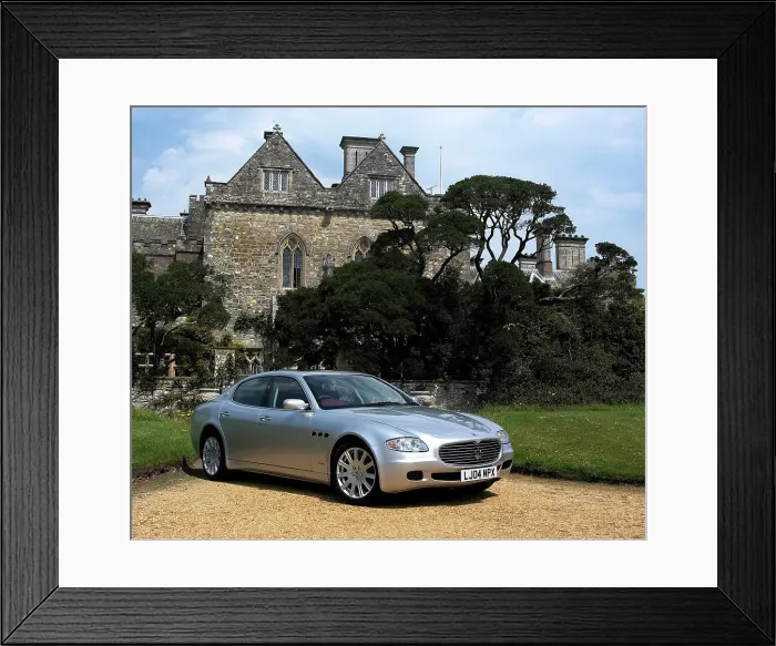 Framed Print : 2004 Maserati Quattroporte Framed Print : 2004 Maserati Quattroporte