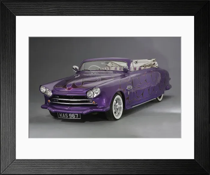 Framed Print : 1961 Volvo Amazon Customised Rainbow Chaser Framed Print : 1961 Volvo Amazon Customised Rainbow Chaser
