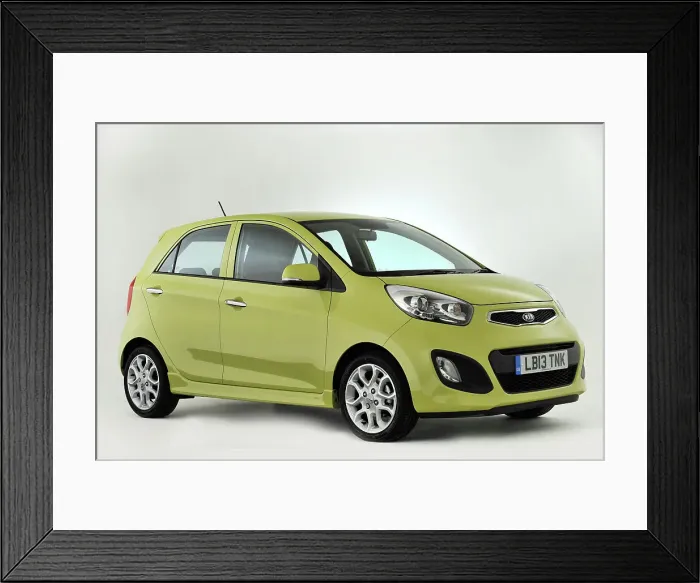 Framed Print : 2013 Kia Picanto Framed Print : 2013 Kia Picanto