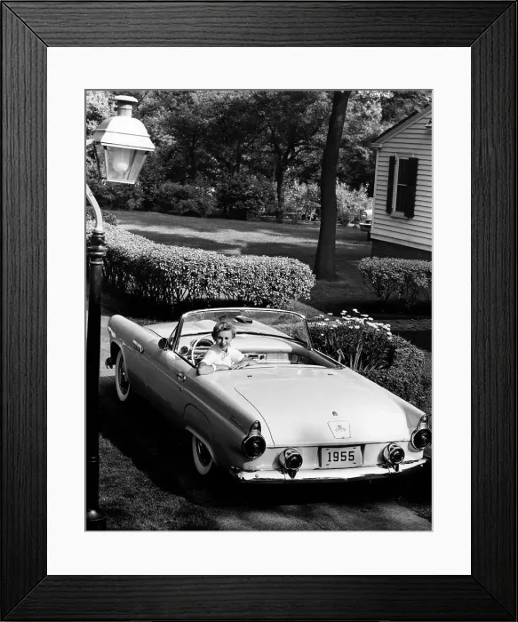 Framed Print : Ford Thunderbird, 1955 Framed Print : Ford Thunderbird, 1955