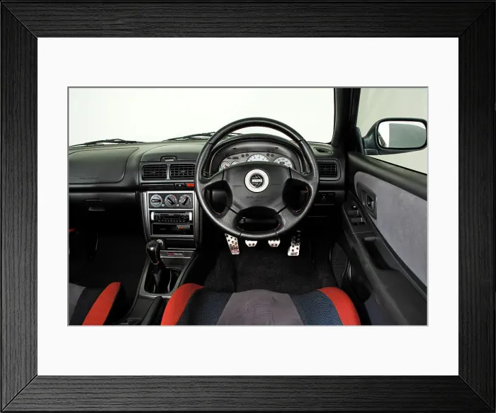 Framed Print : 2000 Subaru Impreza Sti Framed Print : 2000 Subaru Impreza Sti