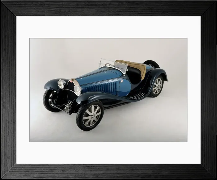 Framed Print : Bugatti type 55 1932. Artist: Simon Clay Framed Print : Bugatti type 55 1932. Artist: Simon Clay