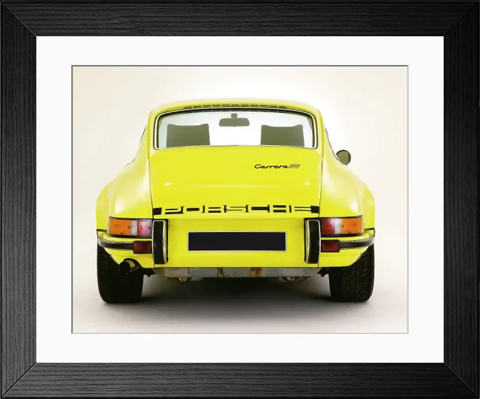 Framed Print : 1973 Porsche 911 Carrera RS 2.7 Framed Print : 1973 Porsche 911 Carrera RS 2.7