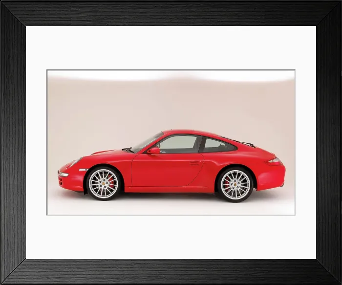 Framed Print : 2004 Porsche 911 Carrera 2s Framed Print : 2004 Porsche 911 Carrera 2s
