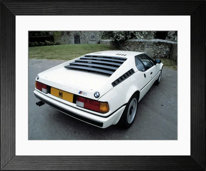 Framed Print : 1980 BMW M1 Framed Print : 1980 BMW M1