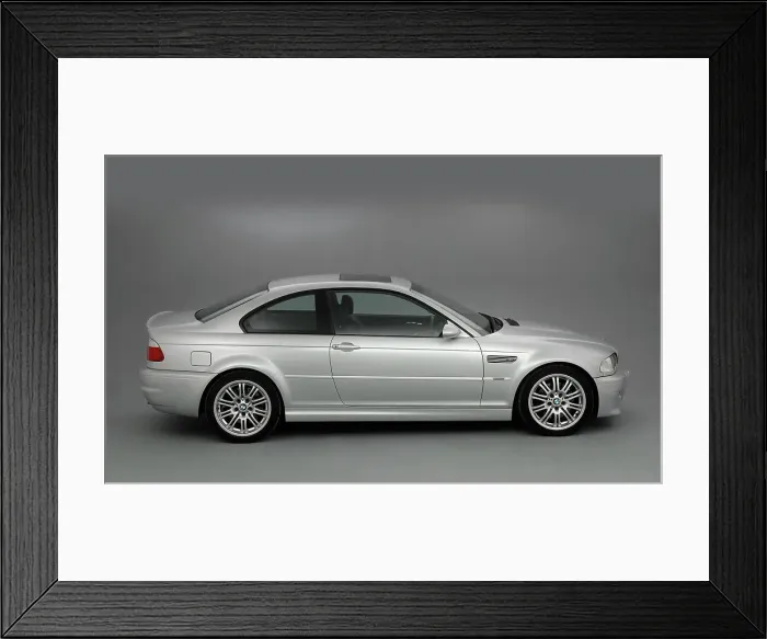 Framed Print : 2002 BMW M3 Coupe Framed Print : 2002 BMW M3 Coupe