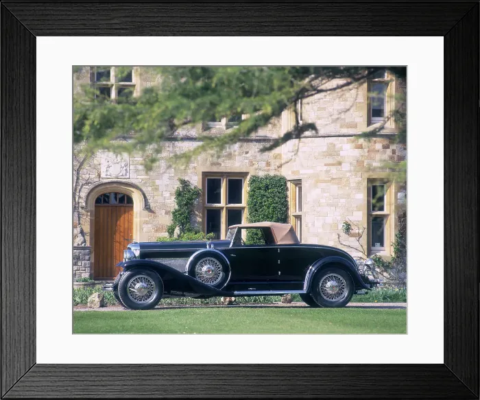 Framed Print : 1933 Duesenberg SJ