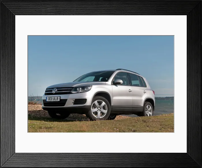 Framed Print : 2011 Volkswagen Tiguans 2.0 Tdi Framed Print : 2011 Volkswagen Tiguans 2.0 Tdi