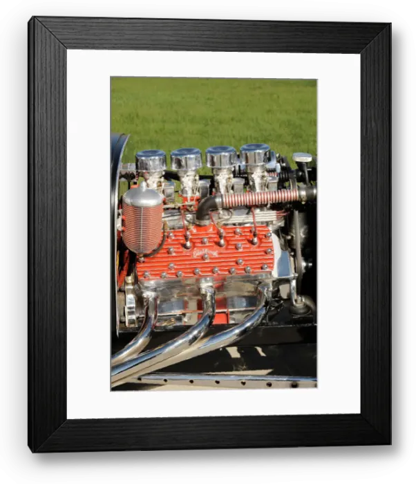 Framed Print : Ford Burning Desire Roadster 1927. Artist: Simon Clay Framed Print : Ford Burning Desire Roadster 1927. Artist: Simon Clay