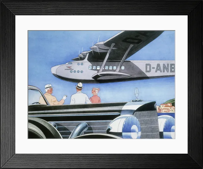 Framed Print : Poster advertising Mercedes-Benz cars, 1939 Framed Print : Poster advertising Mercedes-Benz cars, 1939