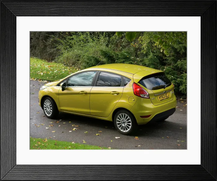 Framed Print : 2013 Ford Fiesta Econetic Framed Print : 2013 Ford Fiesta Econetic