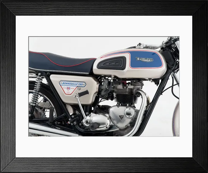 Framed Print : 1977 Triumph Bonneville 750 Jubilee Framed Print : 1977 Triumph Bonneville 750 Jubilee
