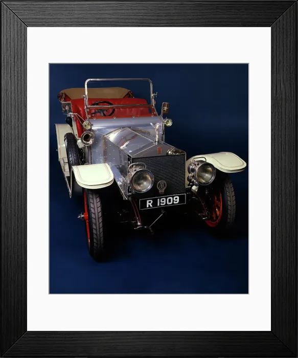 Framed Print : 1909 Rolls Royce Silver Ghost Roi des Belges Framed Print : 1909 Rolls Royce Silver Ghost Roi des Belges