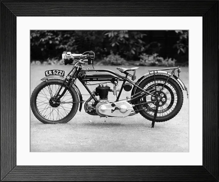 Framed Print : 1926 Ariel motorbike