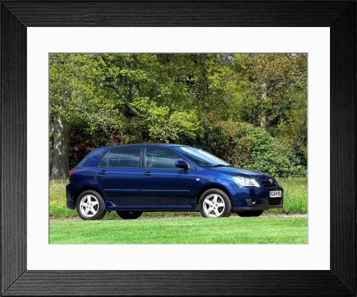 Framed Print : 2004 Toyota Corolla Framed Print : 2004 Toyota Corolla