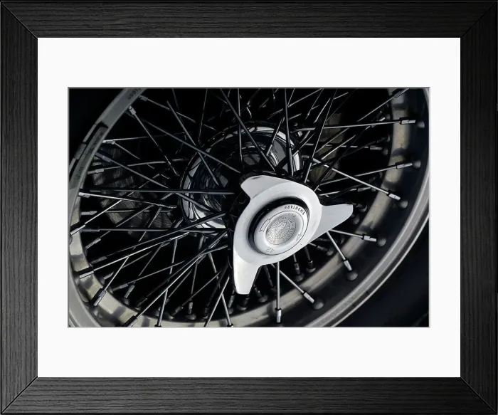 Framed Print : Aston Martin DB4 GT by Touring 1960. Artist: Simon Clay