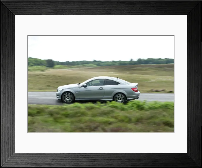 Framed Print : 2013 Mercedes Benz C250 Cdi Coupe AMG Sport Framed Print : 2013 Mercedes Benz C250 Cdi Coupe AMG Sport