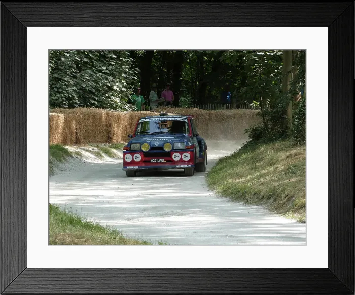 Framed Print : Renault 5 Rally car at Goodwood Festival of Speed 2013 Framed Print : Renault 5 Rally car at Goodwood Festival of Speed 2013