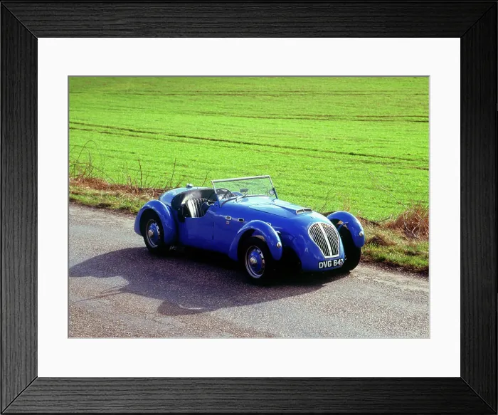 Framed Print : 1950 Healey Silverstone Framed Print : 1950 Healey Silverstone