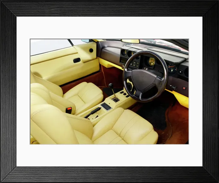 Framed Print : 1984 Lamborghini Jalpas Framed Print : 1984 Lamborghini Jalpas