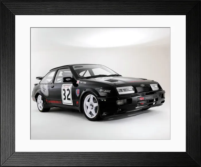 Framed Print : 1987 Ford Sierra RS500
