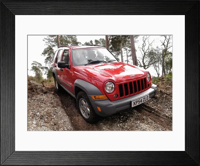 Framed Print : 2004 Jeep Cherokee Framed Print : 2004 Jeep Cherokee