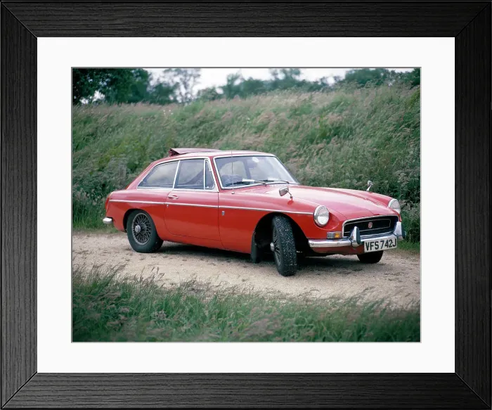 Framed Print : 1971 MGB GT Framed Print : 1971 MGB GT