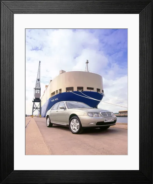 Framed Print : 2001 Rover 75 1.8 Framed Print : 2001 Rover 75 1.8