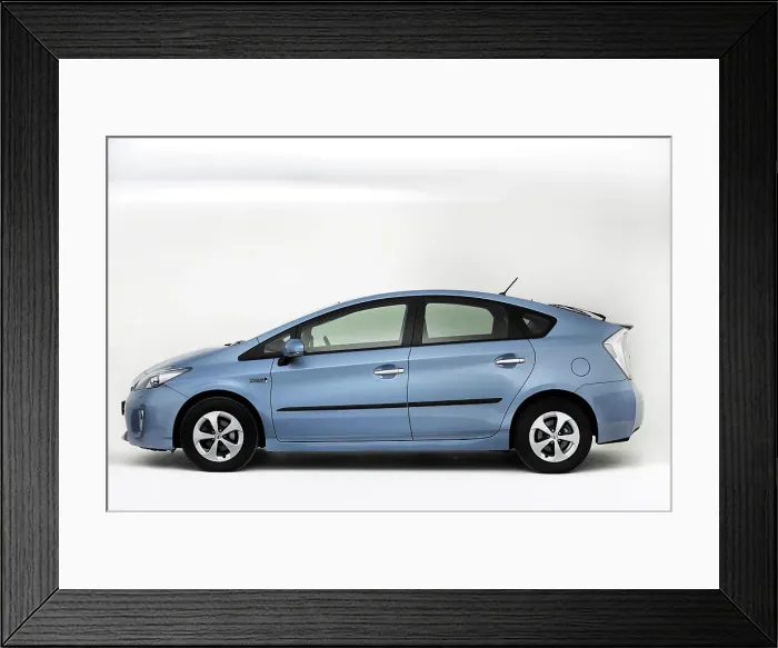 Framed Print : 2012 Toyota Prius Framed Print : 2012 Toyota Prius