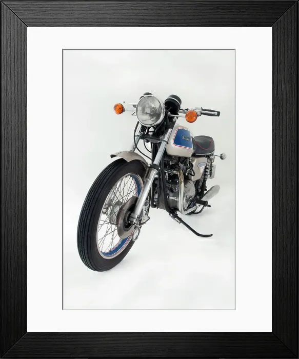 Framed Print : 1977 Triumph Bonneville 750 Jubilee Framed Print : 1977 Triumph Bonneville 750 Jubilee