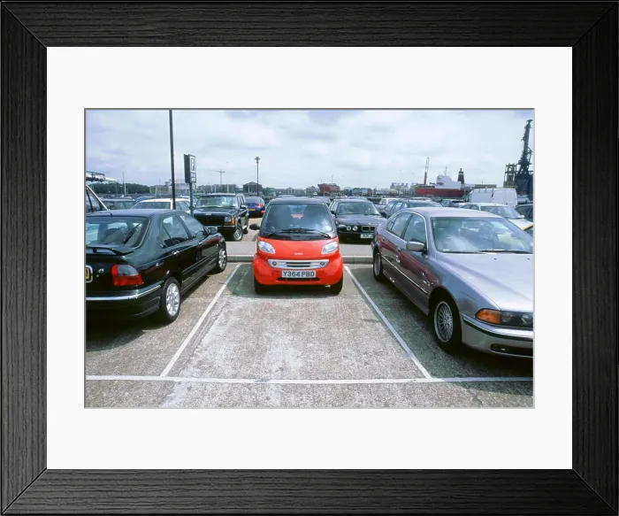 Framed Print : 2001 Smart car Framed Print : 2001 Smart car