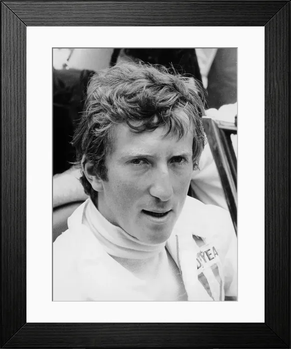 Framed Print : Jochen Rindt, c1964-c1970 Framed Print : Jochen Rindt, c1964-c1970
