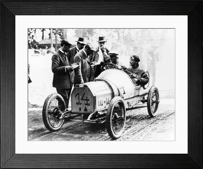 Framed Print : Bugatti Type 13 which competed at the French Grand Prix, Le Mans, 1911 Framed Print : Bugatti Type 13 which competed at the French Grand Prix, Le Mans, 1911